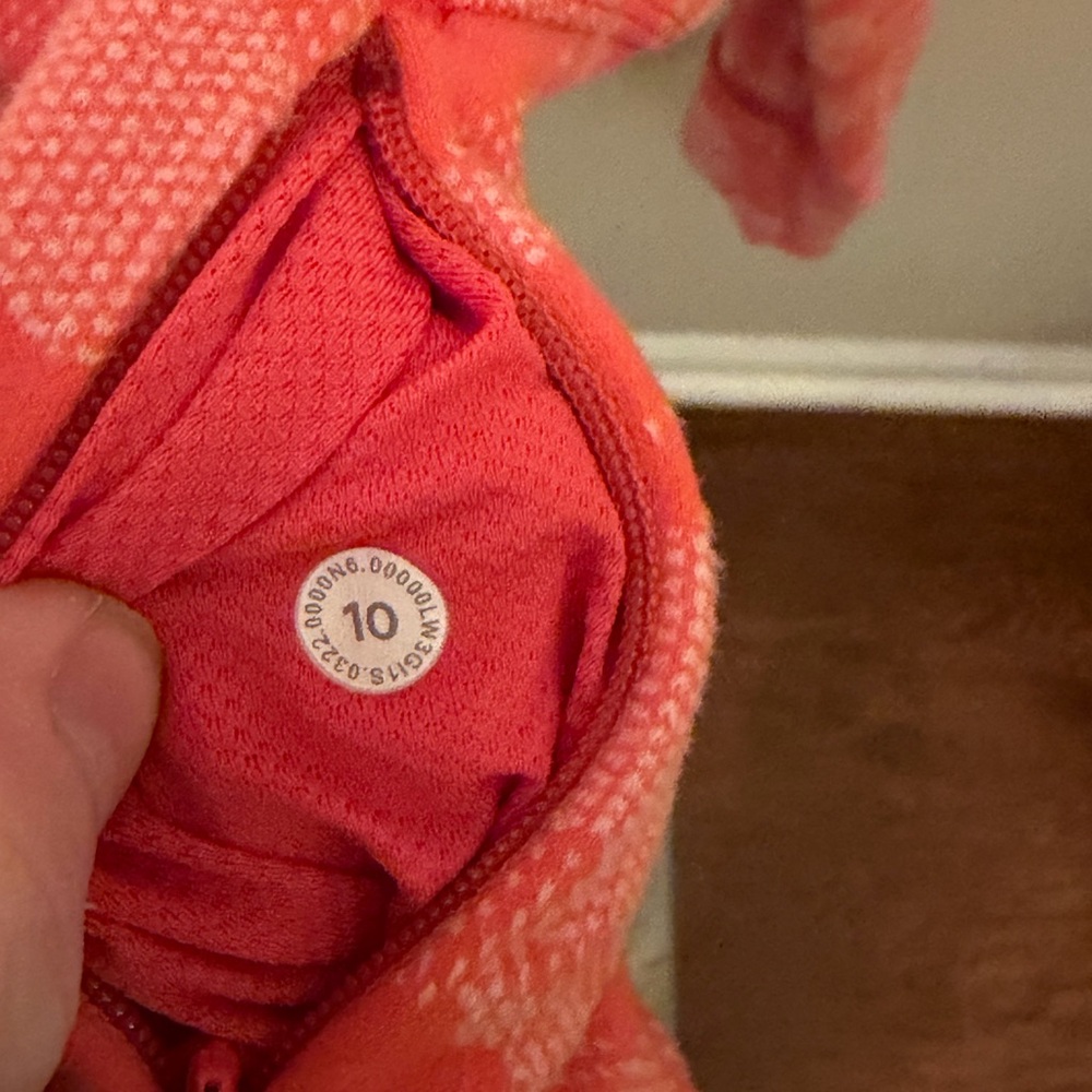 lululemon athletica Pink Coral Camo Half-Zip Sweatshirt - Picture 5 of 5